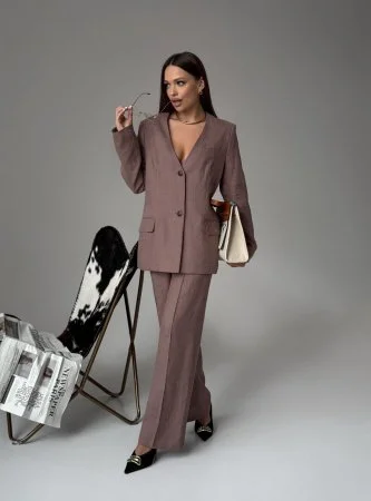 Купить Костюмная группа двойка Style цв.сливочное какао (жакет и брюки можно купить отдельно) в фирменном магазине спортивной одежды Brillante.by