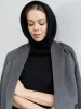 Купить Капор ангоровый цвет Чёрный в фирменном магазине спортивной одежды Brillante.by